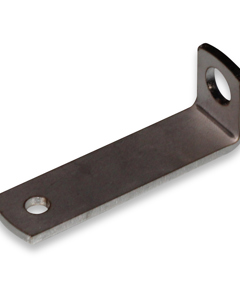 Angle bracket for agitator rod